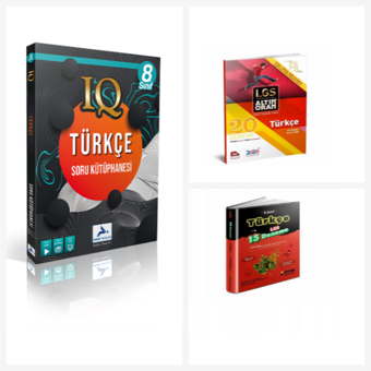 Paraf 8. Sınıf Iq Türkçe Soru Kütüphanesi&  Lgs Denemeleri - Paraf Yayınları