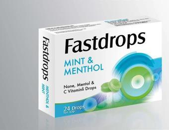 FAST DROPS PASTİL NANE & MENTOL 24 LÜ