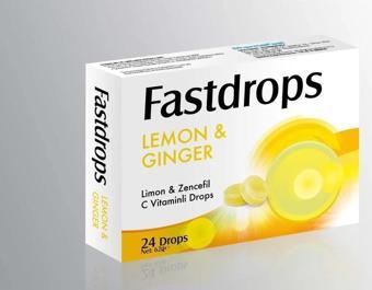 FAST DROPS PASTİL ZENCEFİL & LİMON 24 LÜ