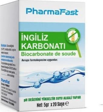 PHARMA FAST İNGİLİZ KARBONATI 5 GR 20 SAŞE