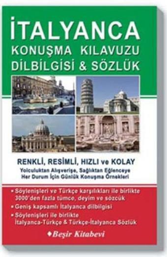 İtalyanca Konuşma Kılavuzu - Dilbilgisi&Sözlük - Bekir Orhan Doğan - Beşir Kitabevi