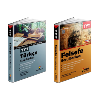 Aydın Yayınları  Tyt Türkçe & Felsefe Soru Bankaları - Aydın Yayınları