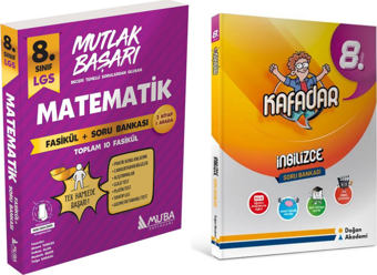 Muba Yayınları 8.sınıf Mutlak Başarı Matematik Fasikül & Doğan Akademi Lgs Kafadar İngilizce Soru Ba - Muba Yayınları