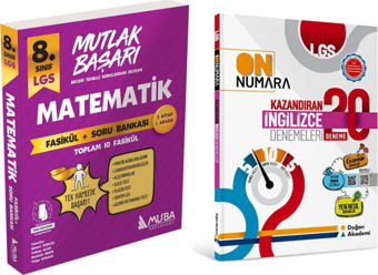 Muba Yayınları 8.sınıf Mutlak Başarı Matematik Fasikül & Doğan Akademi Lgs On Numara Kazandıran İngi - Muba Yayınları
