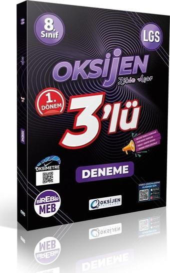 Oksijen Lgs 8.sınıf 1.dönem 3'lü Deneme - Oksijen Yayınları