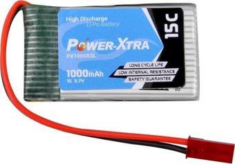 Power-Xtra PX1000XSL 3.7V 1S1P 1000 mAh (15C) Li-Polymer Pil