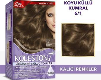Wella Koleston Supreme Saç Boyası 6/1 Koyu Küllü Kumral