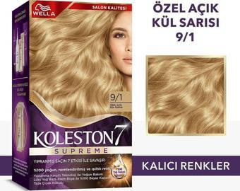 Wella Koleston Supreme Saç Boyası 9/1 Özel Açık Kül Sarısı