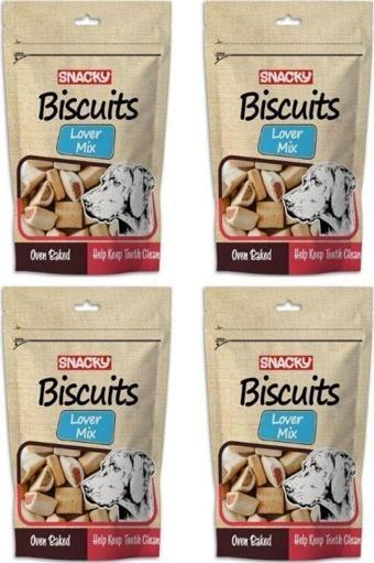 Snacky Animal Lover Köpek Bisküvisi 200 gr X 4 Adet