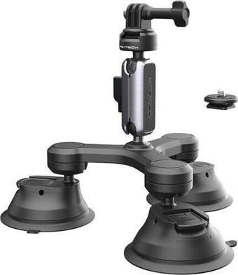 PGYTECH CapLock Three-Arm Suction Mount