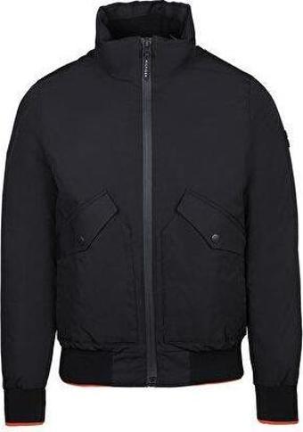 Tommy Hilfiger Flex Stretch Bomber Jacket Erkek Mont Siyah