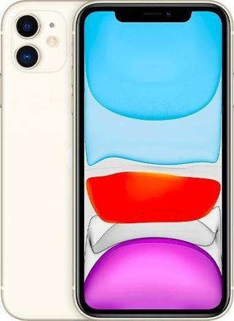 Apple iPhone 11 White 64GB Yenilenmiş A Kalite (12 Ay Garantili)