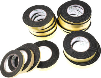 Contacall Kapı Pencere İzolasyon Bandı Yapışkan Sünger 3 mm Kalınlık 35 mm Genişlik 10 Metre Uzunluk / EPDM-3*35