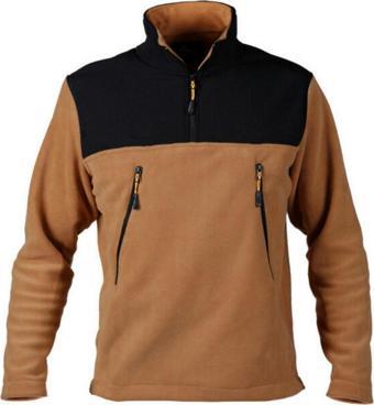 Genius Store  Store Erkek Polar Outdoor Polar Tactical Cepli Polar Polar-Cosy Kahverengi Xl