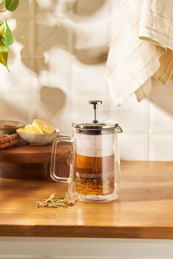 Emsan Double Glass French Press 600 ml