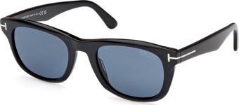 Tom Ford TF1076S 01M 54 Polarize Unisex Güneş Gözlüğü