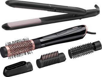 Babyliss ST241E Smooth Ceramic 230 Saç Düzleştirici ve AS126E Perfect Finish Hava Üflemeli Saç Şekil