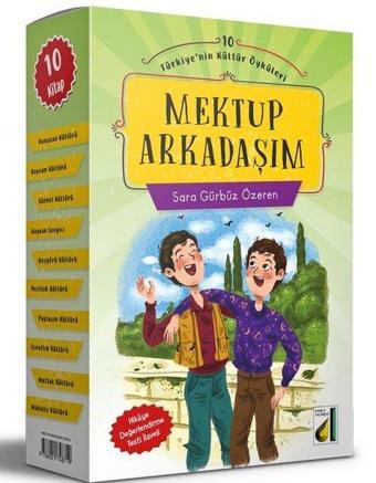 Mektup Arkadaşım-Türkiye'nin Kültür Öyküleri-10 Kitap Takım - Sara Gürbüz Özeren - Damla Yayınevi