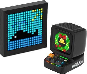 Divoom Ditoo Pro Siyah Bluetooth Hoparlör ve Pixoo Led Ekran Seti