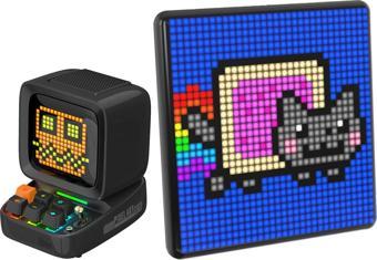 Divoom Ditoo Pro Siyah Bluetooth Hoparlör ve Pixoo Max Led Ekran Seti