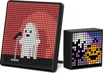 Divoom Timebox Evo Bluetooth Hoparlör ve Pixoo Max Led Ekran Seti