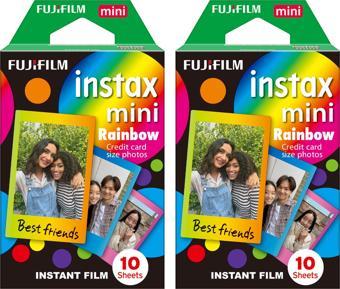 Instax mini Rainbow 10x2 Film Seti