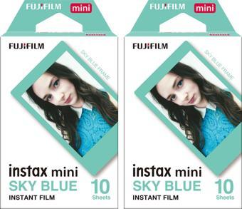 Instax mini Sky Blue Edition 10x2 Film Seti