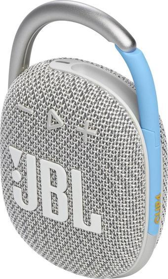 JBL Clip 4 Eco Beyaz Taşınabilir Bluetooth Hoparlör-JB.JBLCLIP4ECOWHT