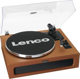 Lenco LS-430BN Kahvrengi Dahili Hoparlörlü Bluetooth Pikap