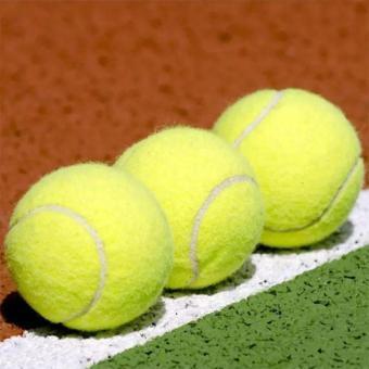 3 Adet Sarı Tenis Topu Antrenman Tenis Topu - Tennis Ball Tenis Topu