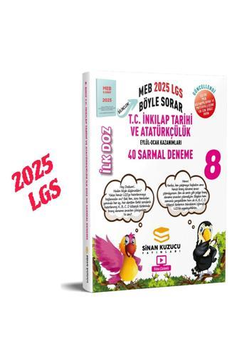 Sinan Kuzucu Yayınları 8. Sınıf İnkılap Tarihi İlk Doz Branş Denemeleri - Sinan Kuzucu Yayınları