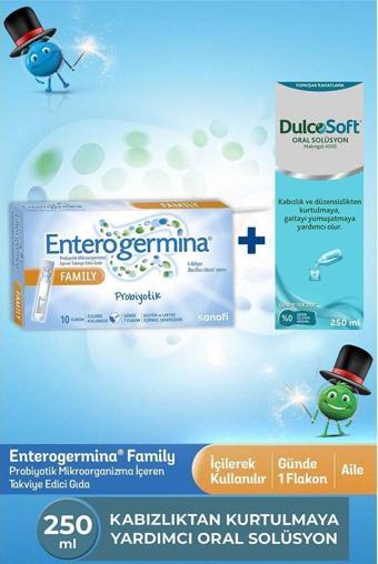 Enterogermina 4B 10 Flakon + Dulcosoft Liquid 