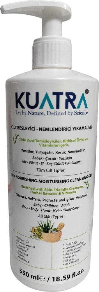 Kuatra Nemlendirici Besleyici Temizlik Jeli 500ml (kokusuz)