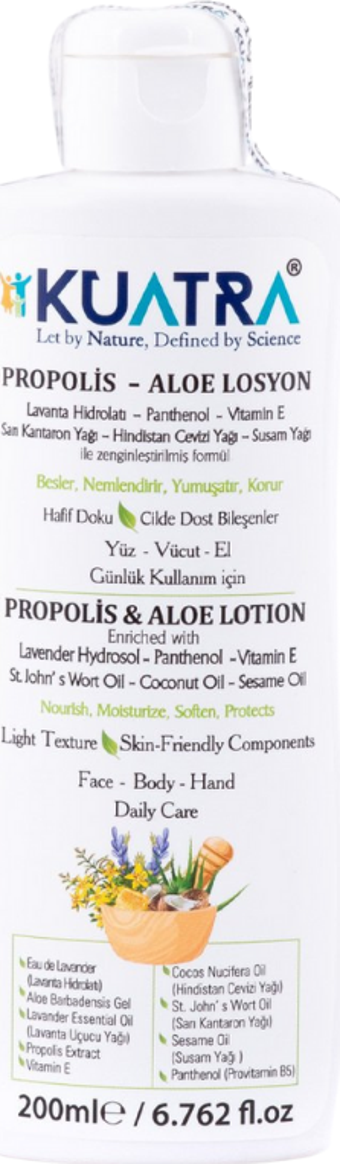 Kuatra Propolis - Aloe Vera Losyon 200ml