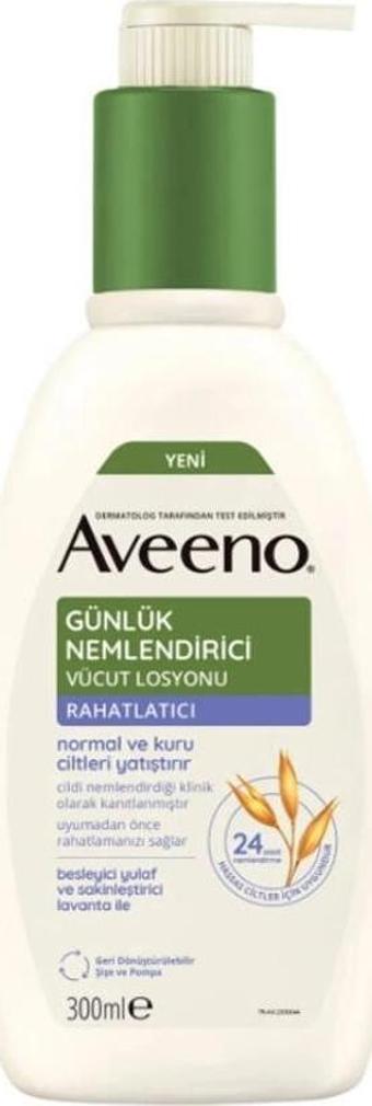 Avenoo Rahatlatıcı Lavanta Günlük Nemlendirici Vücut Losyonu 300ml