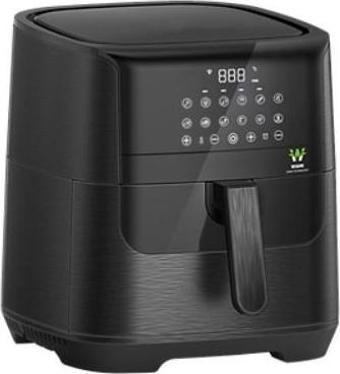 Wiami Buharlı Airfryer 7 lt Siyah Yağsız Fritöz HF-8851 DTW SİYAH