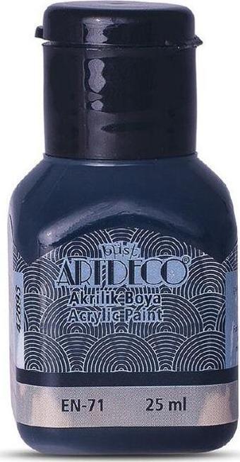Artdeco Akrilik Boya Siyah 25 Ml 070A-3618