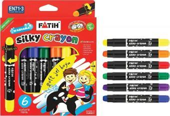Fatih 6 Renk Jel Silky Crayon Çevirmeli Boya 50250