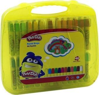 Play-Doh 48 Renk Pastel Boya Çantalı Pa013