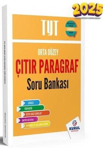 2025 TYT Orta Düzey Çıtır Paragraf Soru Bankası - Kolektif  - Kurul Yayıncılık