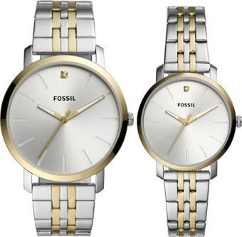 Fossil FBQ2467SET Kadın Kol Saati ve Erkek Kol Saati