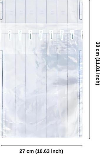 Key Market 100 Adet-Paket 27 x 30 Cm Aırpack Aırbag Havalı Ambalaj Torba Poşeti