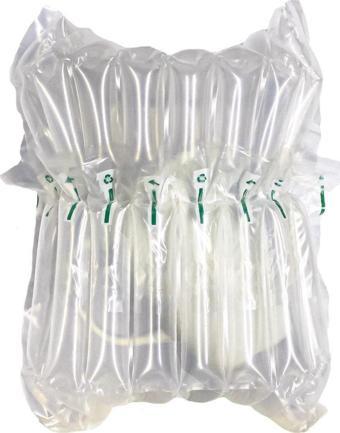 Key Market 50 Adet-Paket 26 x 27Cm Aırpack Aırbag Havalı Ambalaj Torba Poşeti Kupa Bardak Ambalajı