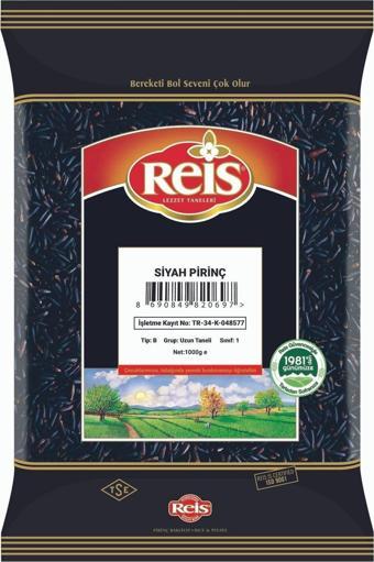 Reis 1 Kg Siyah Pirinç