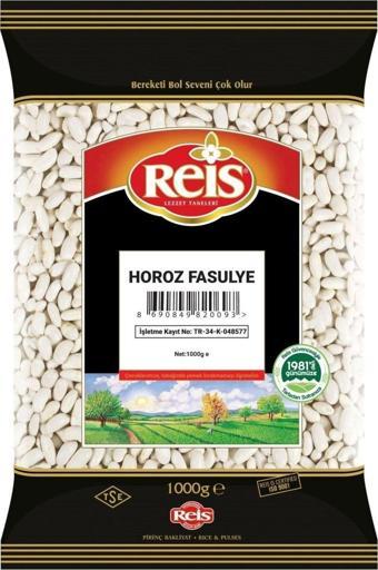 Reis Horoz Fasulye 1 Kg