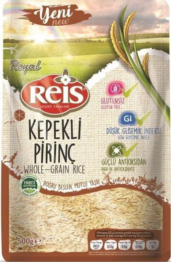 Reis Royal Kepekli Pirinç 500 Gr