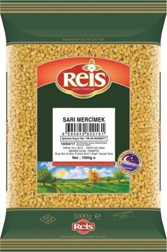 Reis Sari Mercimek 1 Kg