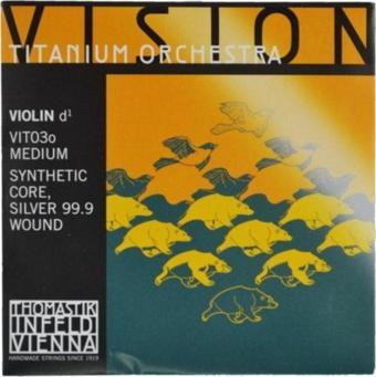 Thomastik Keman Tel Vision Titanium Orchestra D