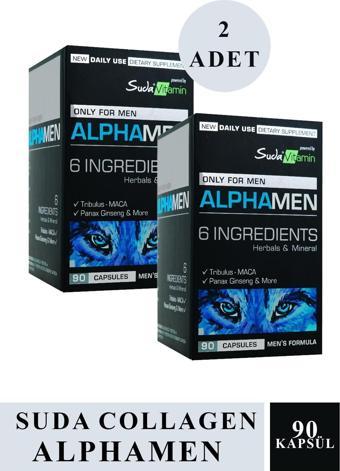 Suda Vitamin Alphamen 90 Kapsül 2 Adet