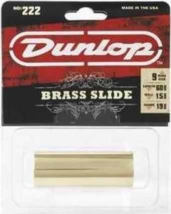 Jim Dunlop 222SI Brass Medium Slide